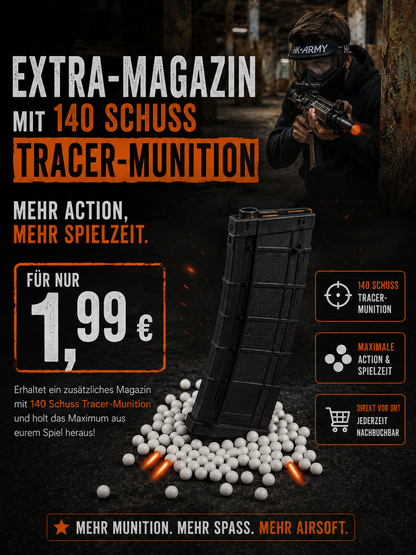 Airsoft Dortmund Extra Magazine mit 140 Schuss
