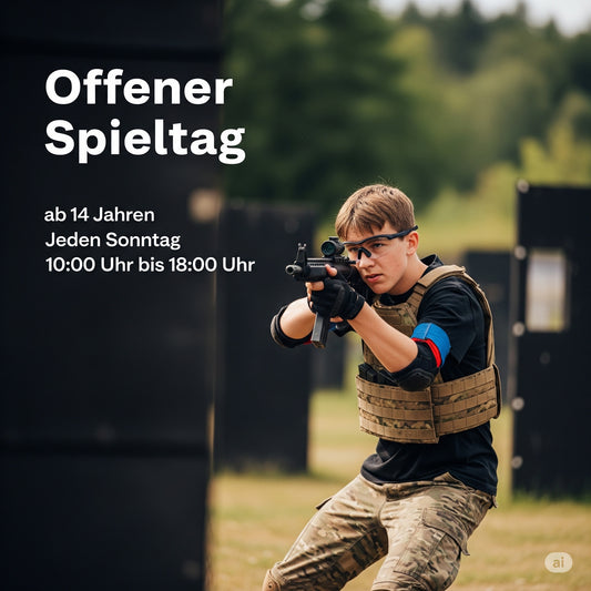 AirSoft Clash ab 14 Jahren 10 - 18 Uhr