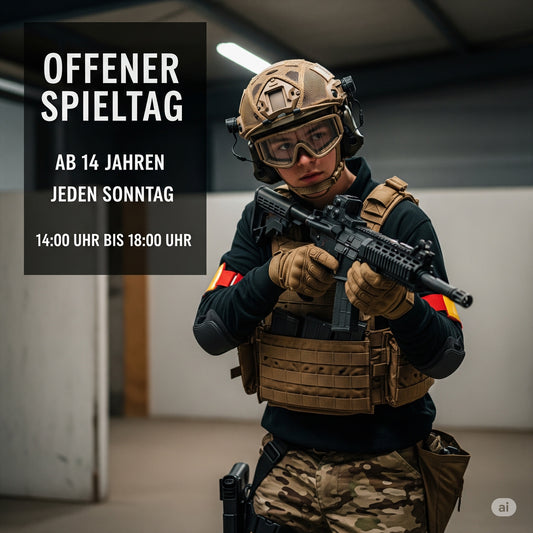 AirSoft Clash ab 14 Jahren 14 - 18 Uhr