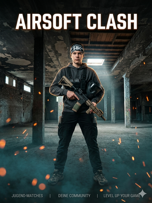 Airsoft Dortmund der Airsoft Clash ab 14 Jahren