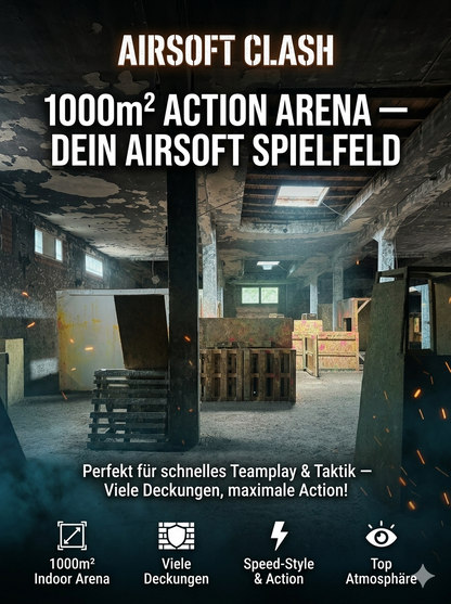 Airsoft Clash: Action für Spieler von 14 bis 17 Jahren!