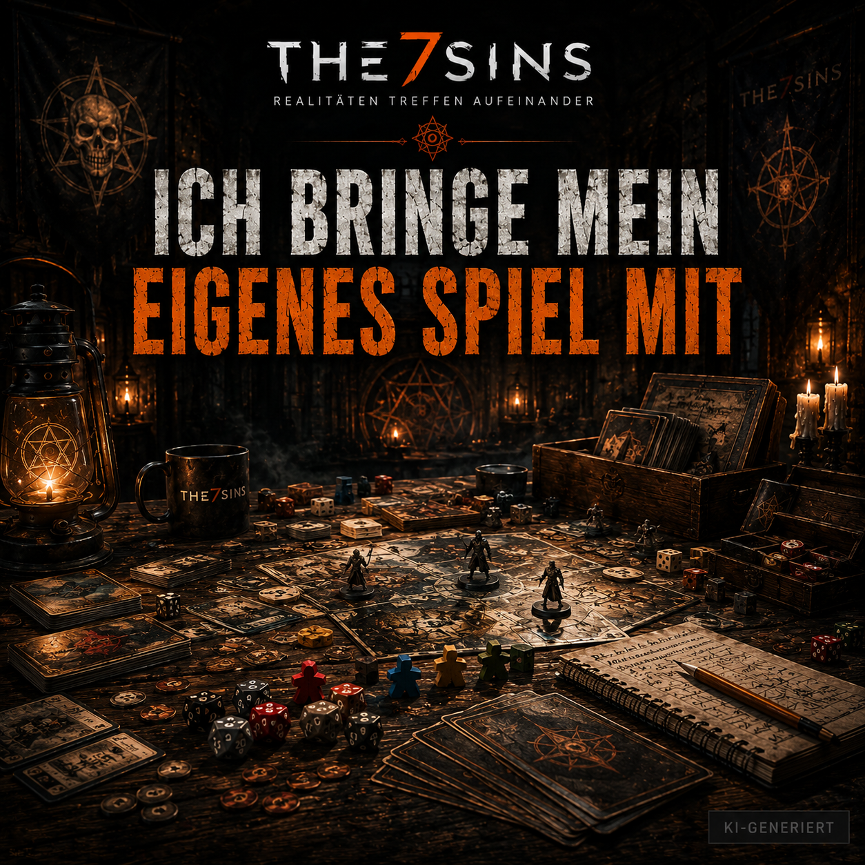 Halloween Spieleabend 2026 – The7Sins | 31.10.2026