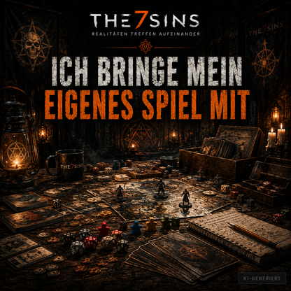 Halloween Spieleabend 2026 – The7Sins | 31.10.2026