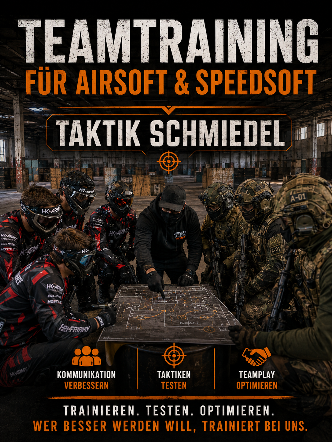 TEAMTRAINING FÜR AIRSOFT & SPEEDSOFT