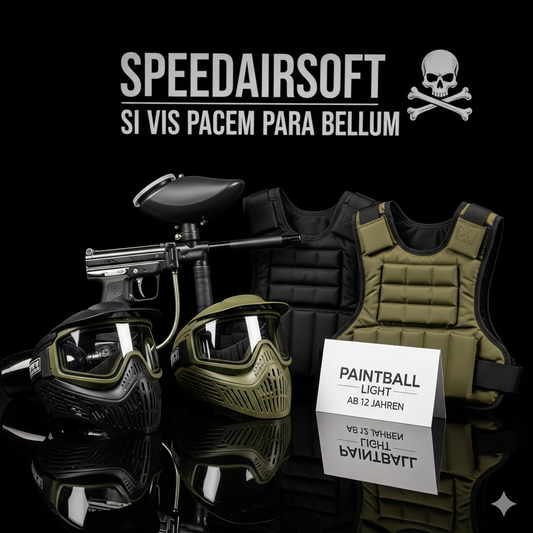 Paintball in der Woche: Action ab 12 Jahren – Das Anfängerpaket für Gruppen!