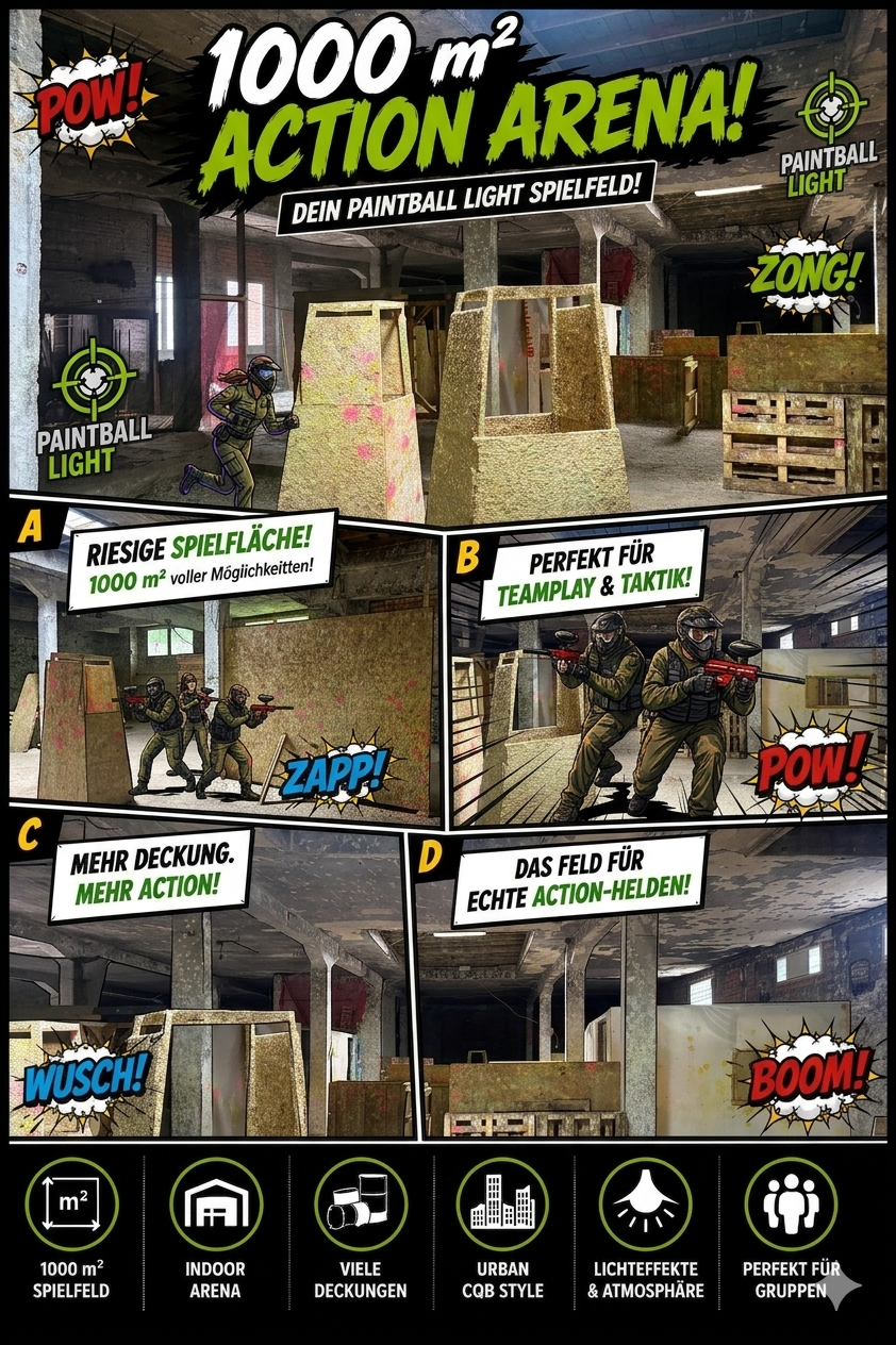 Paintball: Action ab 12 Jahren – Das Anfängerpaket für Gruppen! - AirSoft - Dortmund